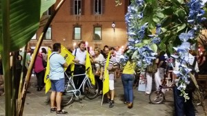 Gilda di Modena alla manifestazione "La cultura in piazza"